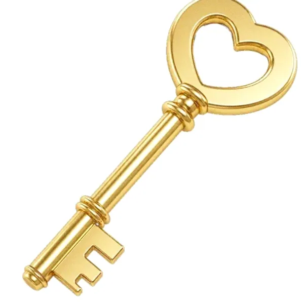Ornate antique key — Magic Red