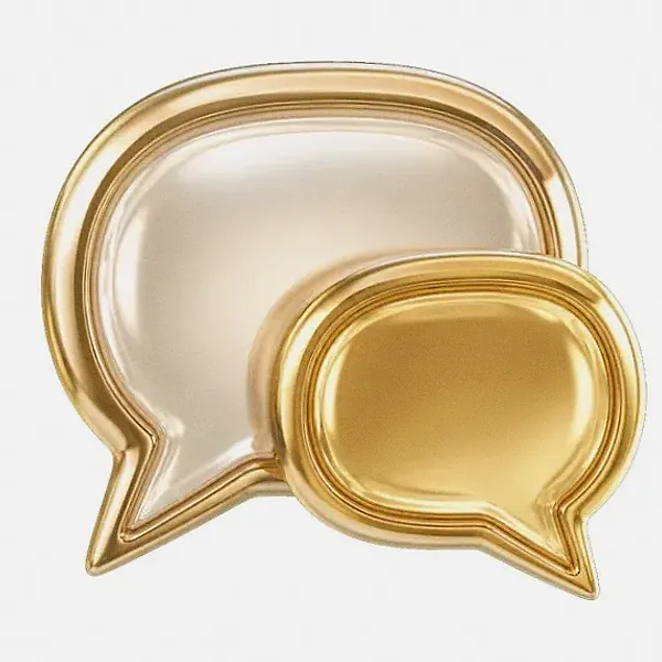 Chat bubbles — Magic Red