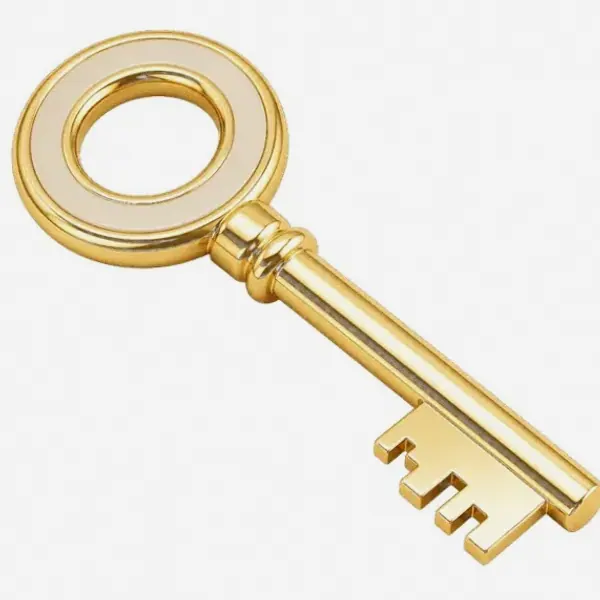 Round-headed key — Magic Red