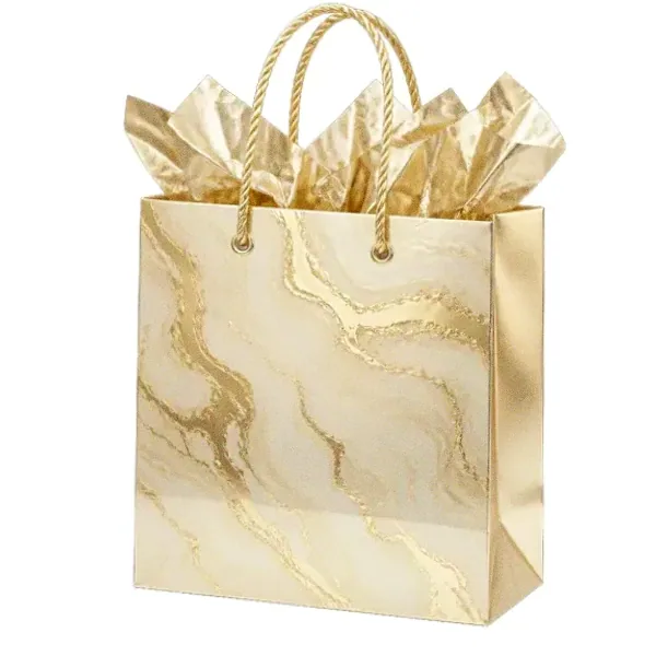Paper gift bag — Magic Red