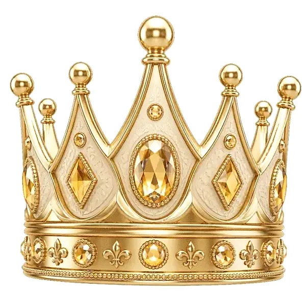 Gold crown — Magic Red
