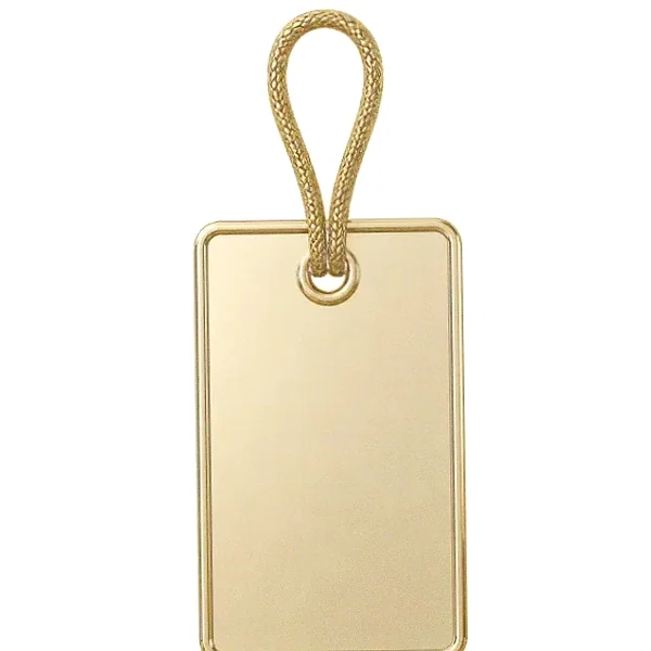 Blank luggage tag — Magic Red