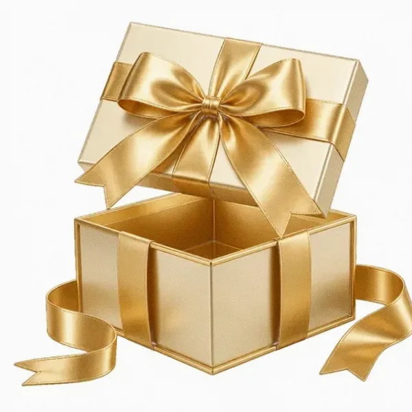 Open gift box — Magic Red