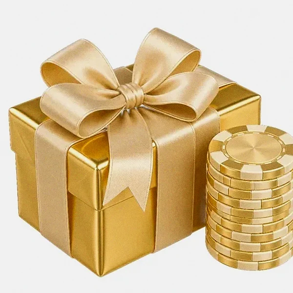 Gift box and chips — Magic Red