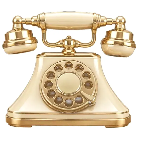 Rotary telephone — Magic Red