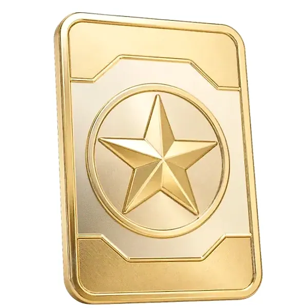 Star-emblem card — Magic Red