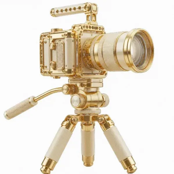 Camera on tripod — Magic Red